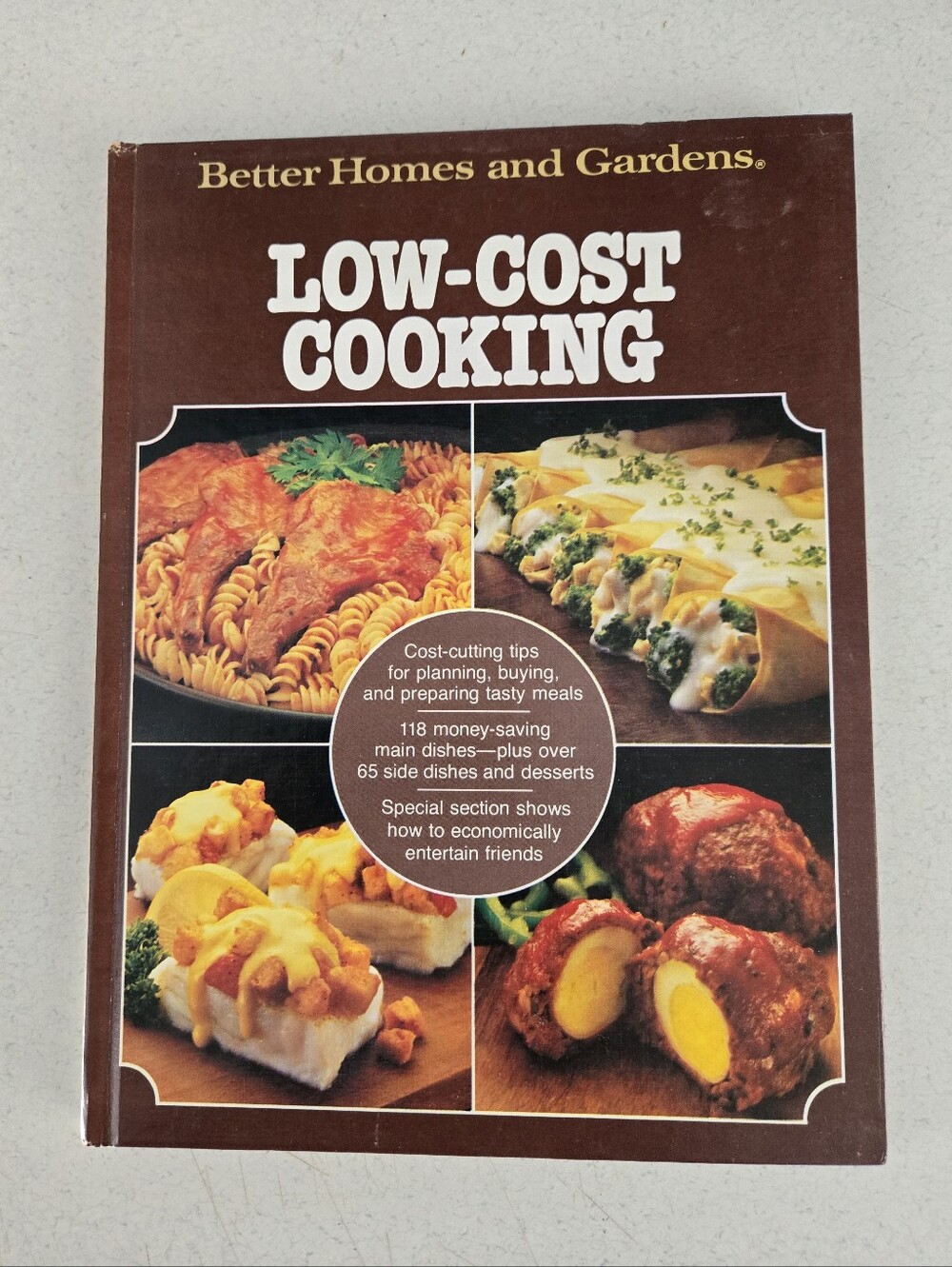 Better Homes and Gardens Cook Book Vtg Cookbook Low-Cost